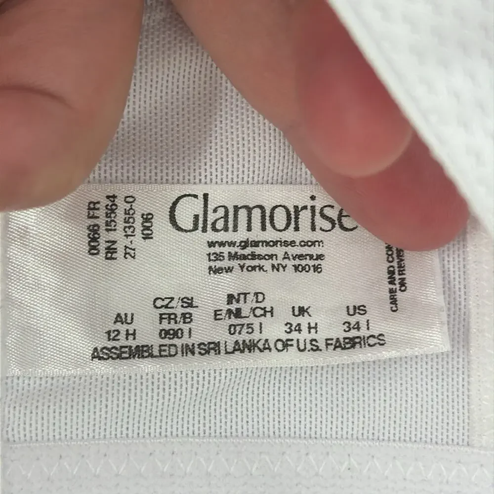 Glamorise white bra